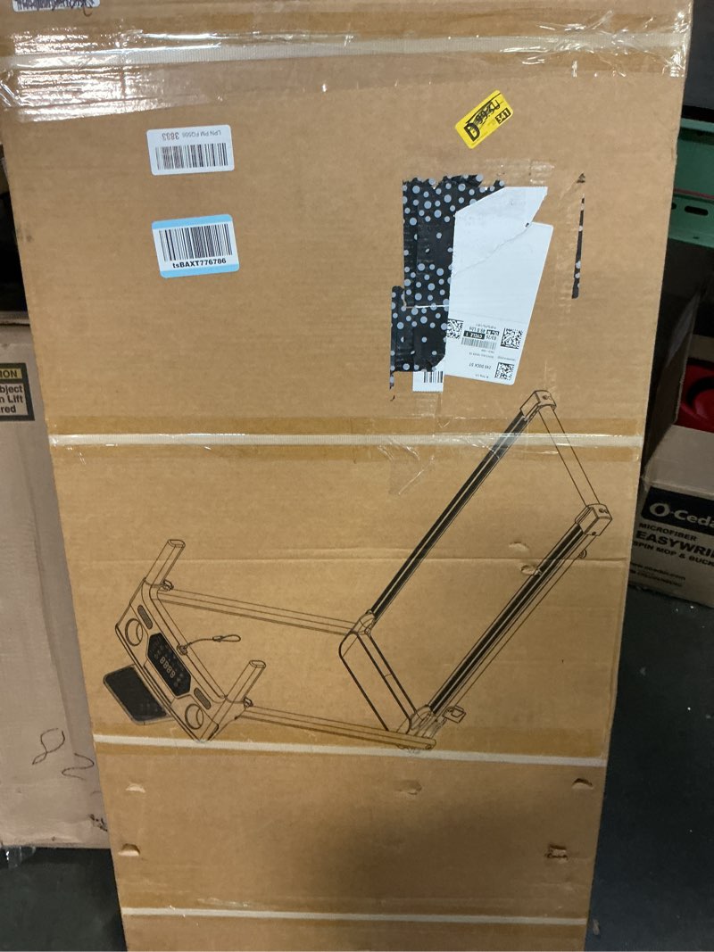 Condition photo showing Good Condition for treadmill with incline,3.0hp small treadmills for home,portable electric treadmill with handles,lightweight walking pad,compact running treadmills,walking pad with handle,300lbs capacity