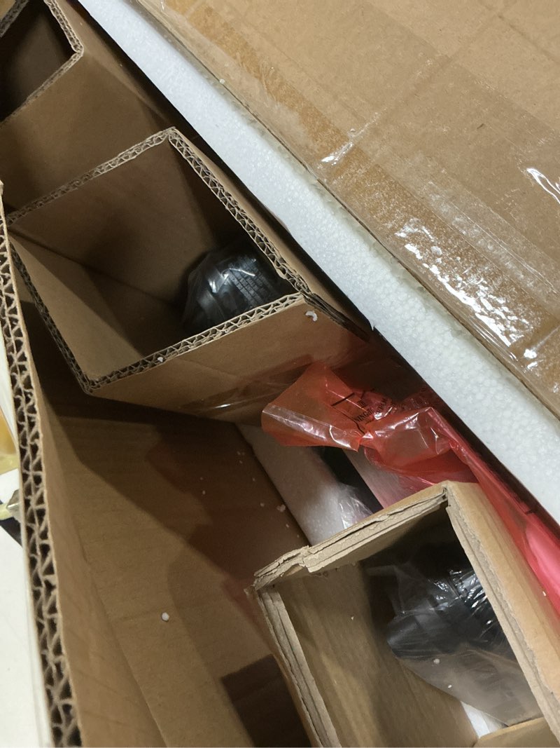 Condition photo showing Good Condition for YKLITG Vanity Lights for Bathroom Large 31.5", Farmhouse Rustic Vanity Light with Bubble Glass Shade