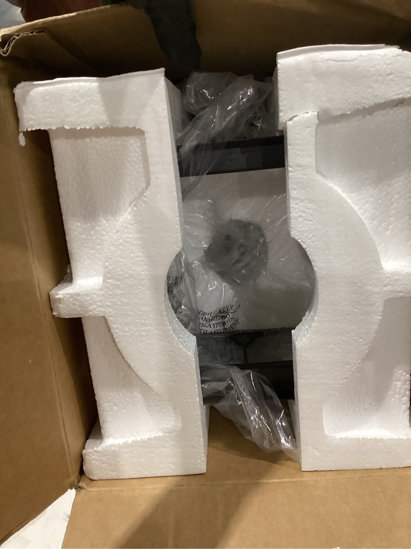 Condition photo showing Good Condition for femila 21" large exterior wall light fixtures, anti-rust waterproof outdoor wall lantern porch lights for entryway, patio, garage, doorway, matte black, 4fd54b2 bk-sd matte black, lozenge pattern 21", single unit