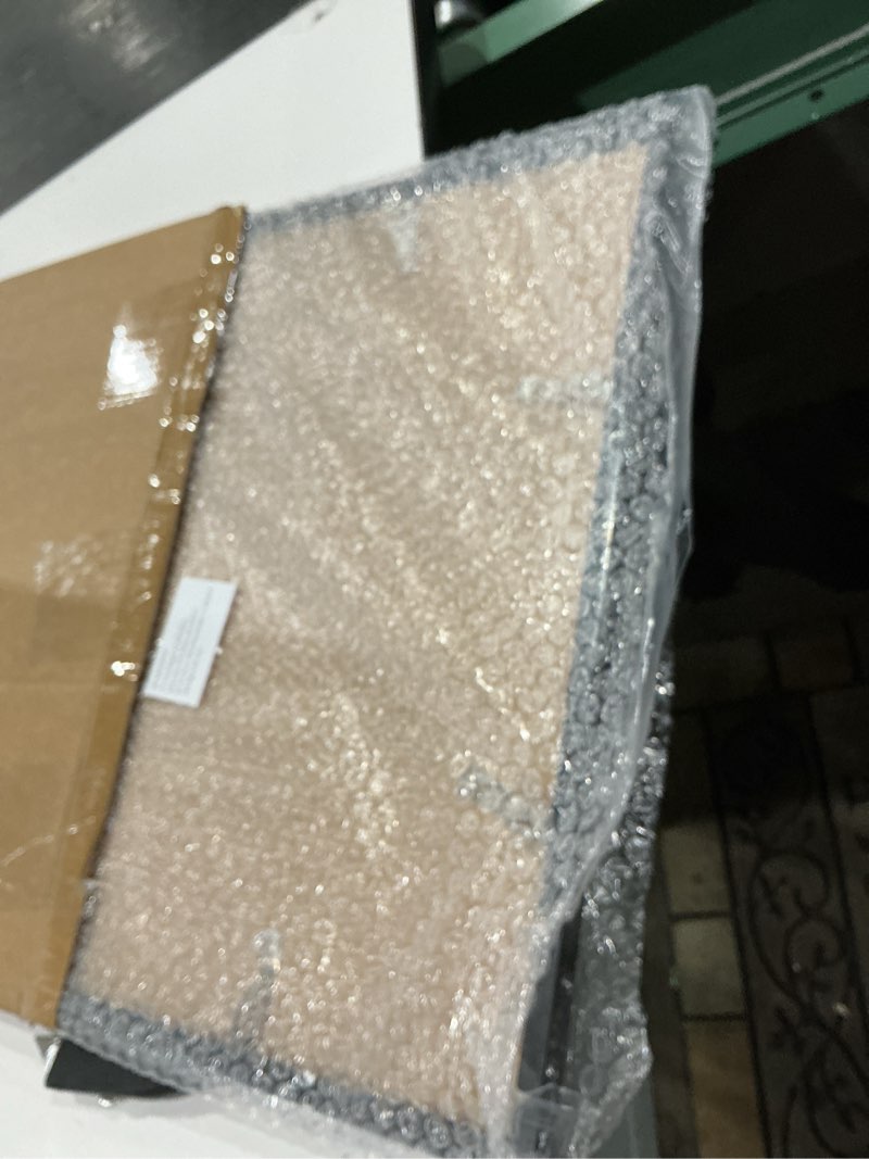 Condition photo showing Good Condition for upsimples 16x24 picture frame, display pictures 14x20 with mat or 16 x 24 without, wall hanging poster frames, black, 1 pack black 16x24