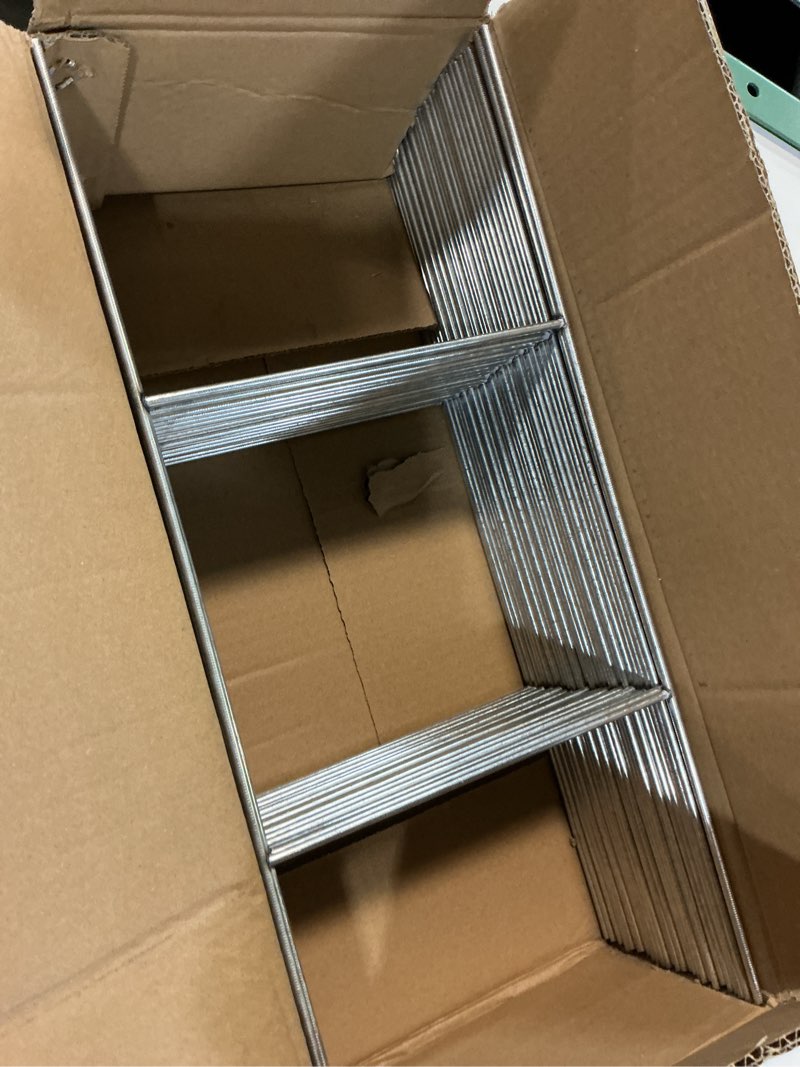 Condition photo showing New/Like New for goaste 30 pack h frame yard sign stakes, 16.5" x 7" metal wire stake, heavy duty lawn sign stakes for 4mm corrugated plastic signs, advertising board, estate garage sale, guidepost, halloween decor