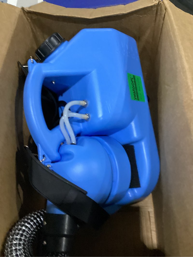 Condition photo showing As Is for swansoft 7l(1.85 gallon) ulv fogger machine, electric atomizer sprayer, portable foggers machine for home indoor
