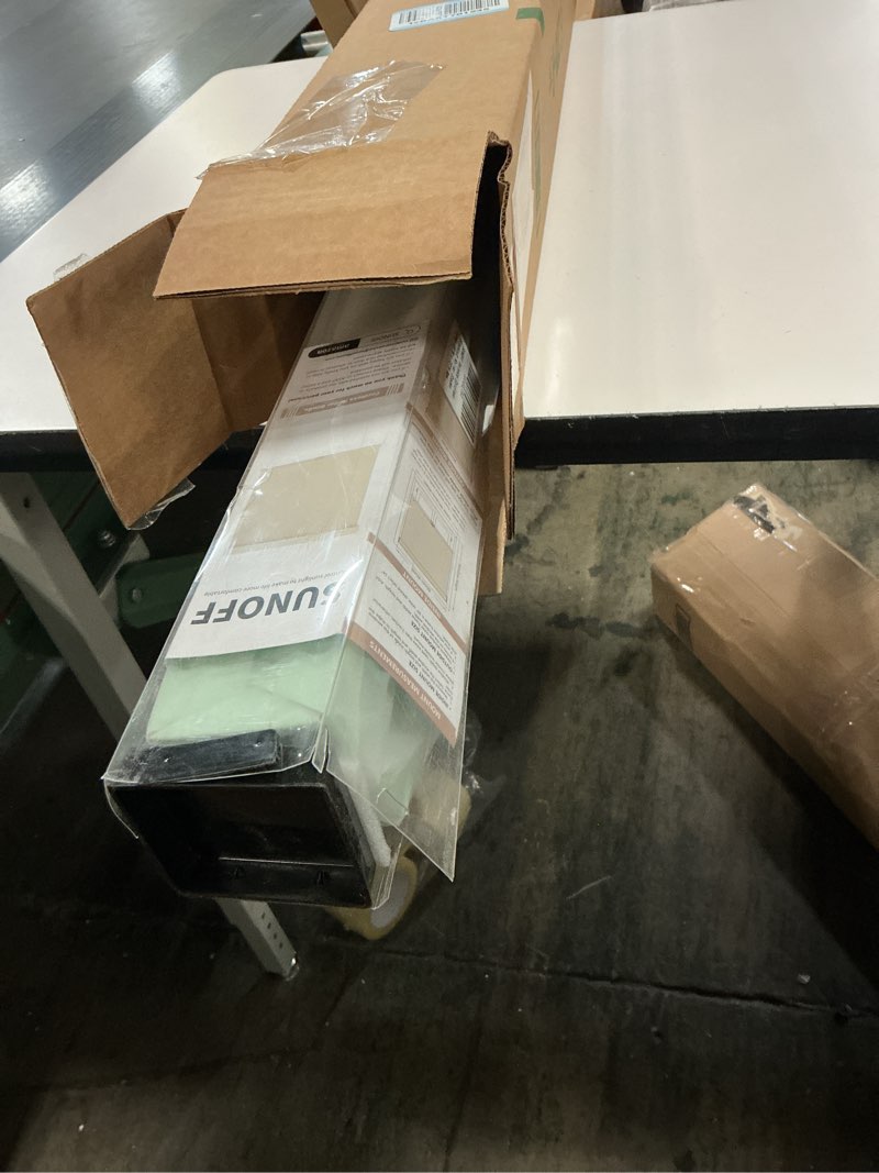 Condition photo showing Good Condition for Cordless Blackout Roller Shades Blinds for Windows Free-Stop,Pull Down Room Darkening with Valance,Thermal Insulated Woven Fabric Window Door Blinds for Home,Office,Beige 49" W x 72" L 49"W x 72"H Beige