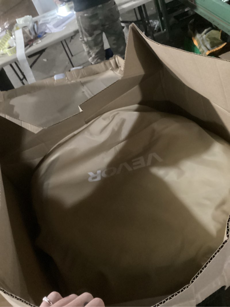 Condition photo showing Good Condition for VEVOR Canvas Tent Bell, Yurt 4 Seasons for Camping with Stove Jack, Breathable Holds up to 4 People, Family Camping Outdoor Hunting Party 3m/9.8ft