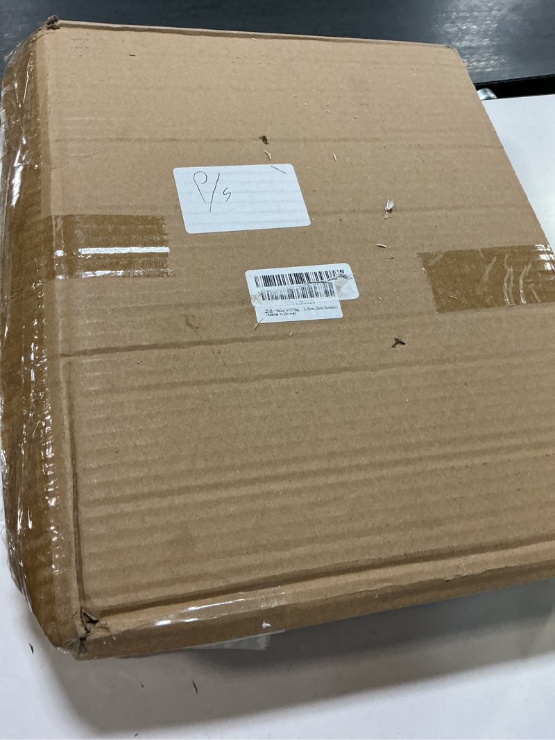 Condition photo showing As Is for Golf Bag Storage Garage Organizer,Golf Accessories Rack,Golf Storage Stand Fit for 2 Golf Bag and Golf Clubs&Golf Balls,Sports Equipment Organizer as Fishing bags, Tennis Rackets, Skateboard