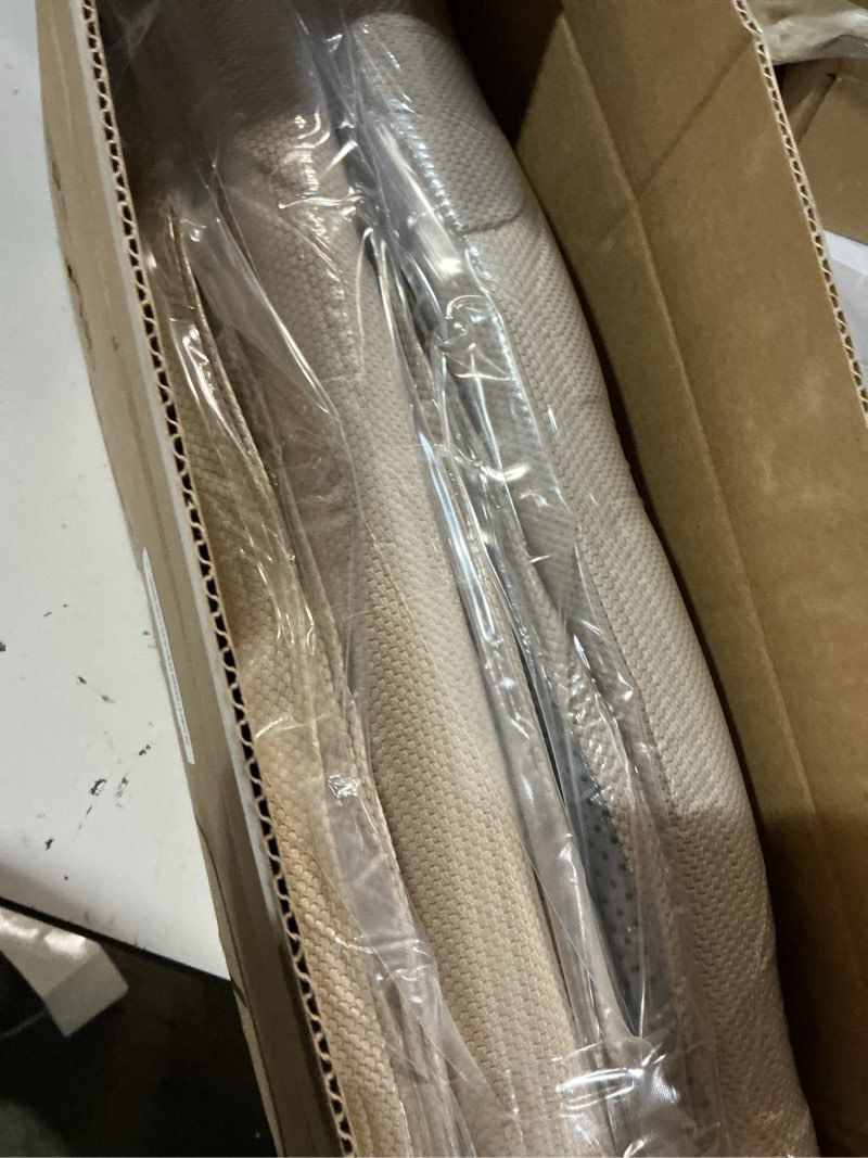 Condition photo showing Good Condition for chair cushions for dining chairs set of 4, 17" x 16" x 2.5" thick d-shaped seat cushions with removable washable cover and ties, non-slip chair pads for kitchen, indoor dining room (beige)