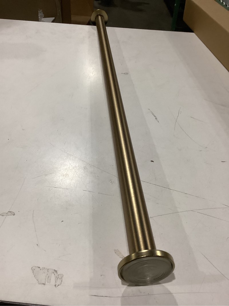 Condition photo showing Good Condition for Ivilon Tension Curtain Rod - Spring Tension Rod for Windows or Shower, 36 to 54 Inch. Warm Gold 36" to 54" Warm Gold