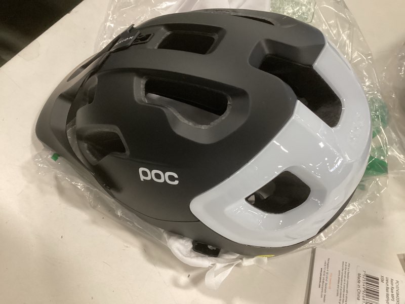 Condition photo showing Good Condition for POC Axion Race MIPS Hydrogen White/Uranium Black Matt X-Small (48-52cm)