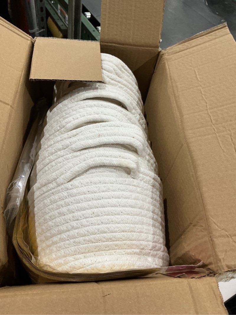 Condition photo showing Good Condition for aforoeoa 10pack baskets for gifts empty, 12"x 8"x 5" woven gift baskets with gift bags and bows empty gift baskets for christmas shelf small storage baskets with handles, white 10 white