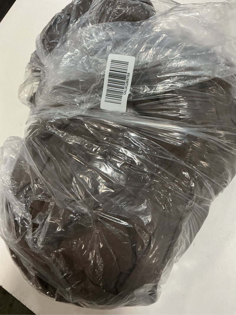 Condition photo showing Good Condition for european linen duvet cover, king/cal king, espresso