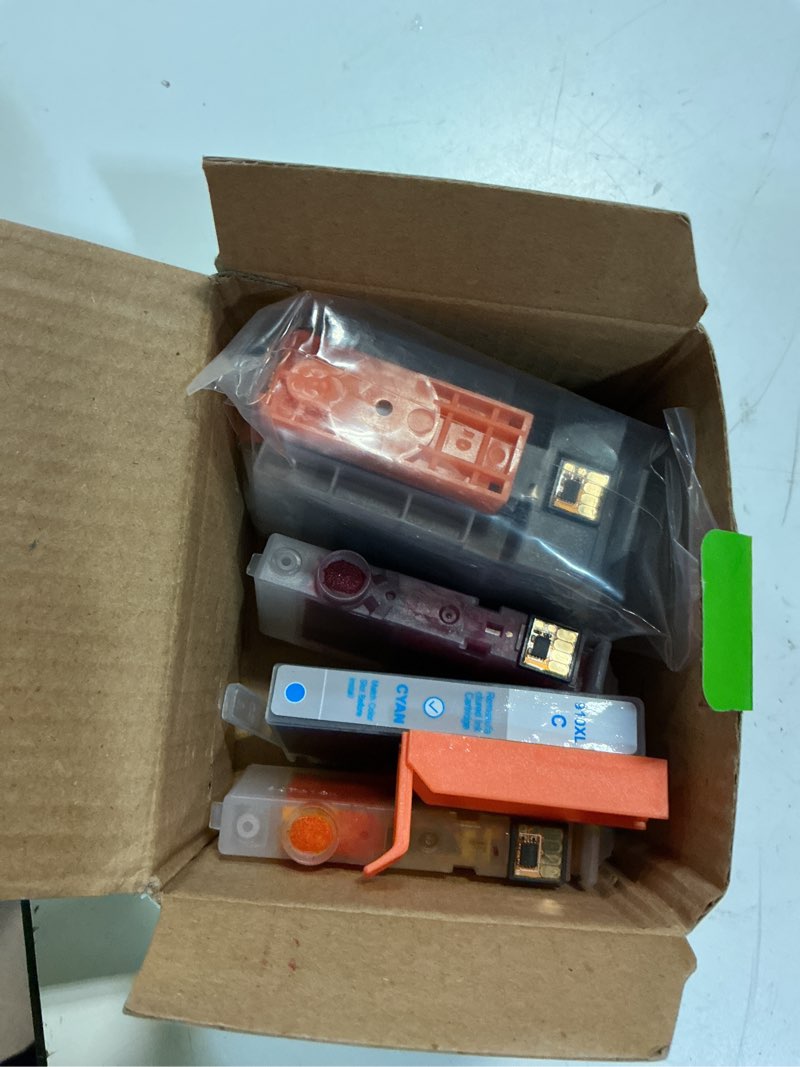 Condition photo showing As Is for 910xl ink cartridges combo pack replacement for hp 910 xl work for officejet pro 8010 8015e 8020e 8025e 8022e 8028e 8035e 8020 8035 8028 8025 printer with v21.4.1 chip 4 pack cyan magenta yellow black