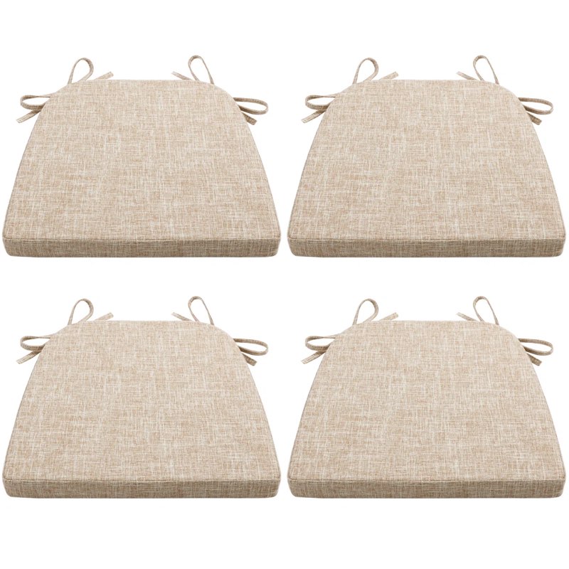 (Set of 2) Indoor 1.5'' Dining Chair Chair Pad