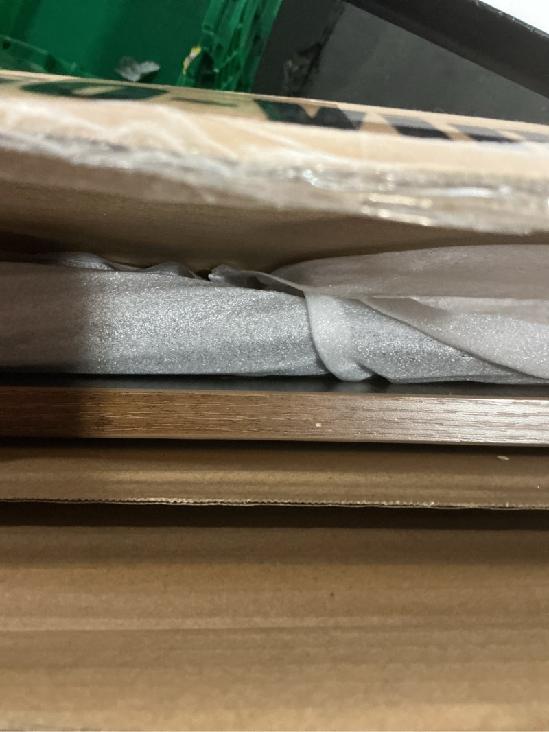 Condition photo showing New/Like New for BestOffice Computer Desk,Home Office Desk, Modern Simple Style for Home Office Study Writing (Brown,