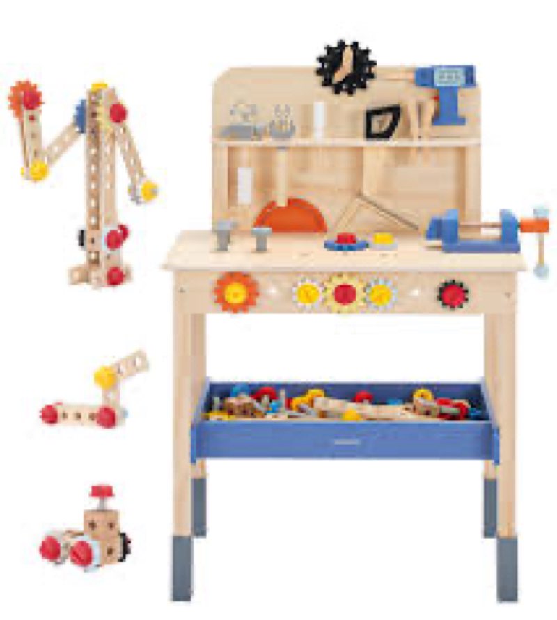 Wooden Kids Tool Bench wit.. Girls, Perfect for Age ??