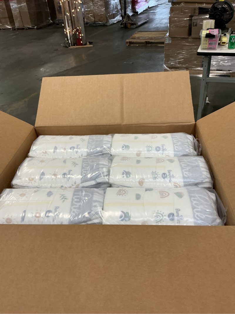 Condition photo showing New/Like New for Pampers Pure Protection Baby Diapers, Size 4, 150 Count, Up to 100% Leakproof, Premium Plant-based Skin Protection, Hypoallergenic Soft Diapers Size 4 150