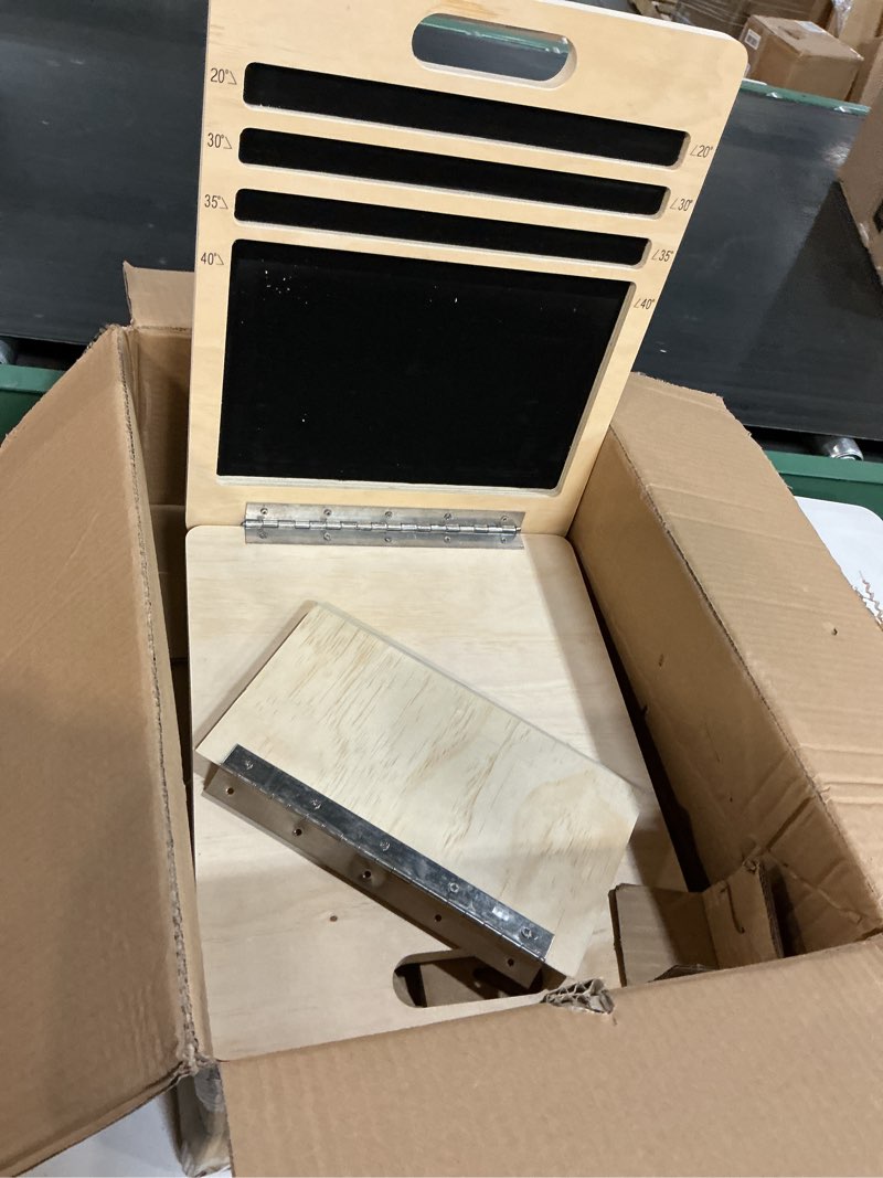 Condition photo showing Good Condition for professional slant board, adjustable incline board and calf stretcher, slant board for calf stretching, calf stretch board 2-in-1 slant board & balance board