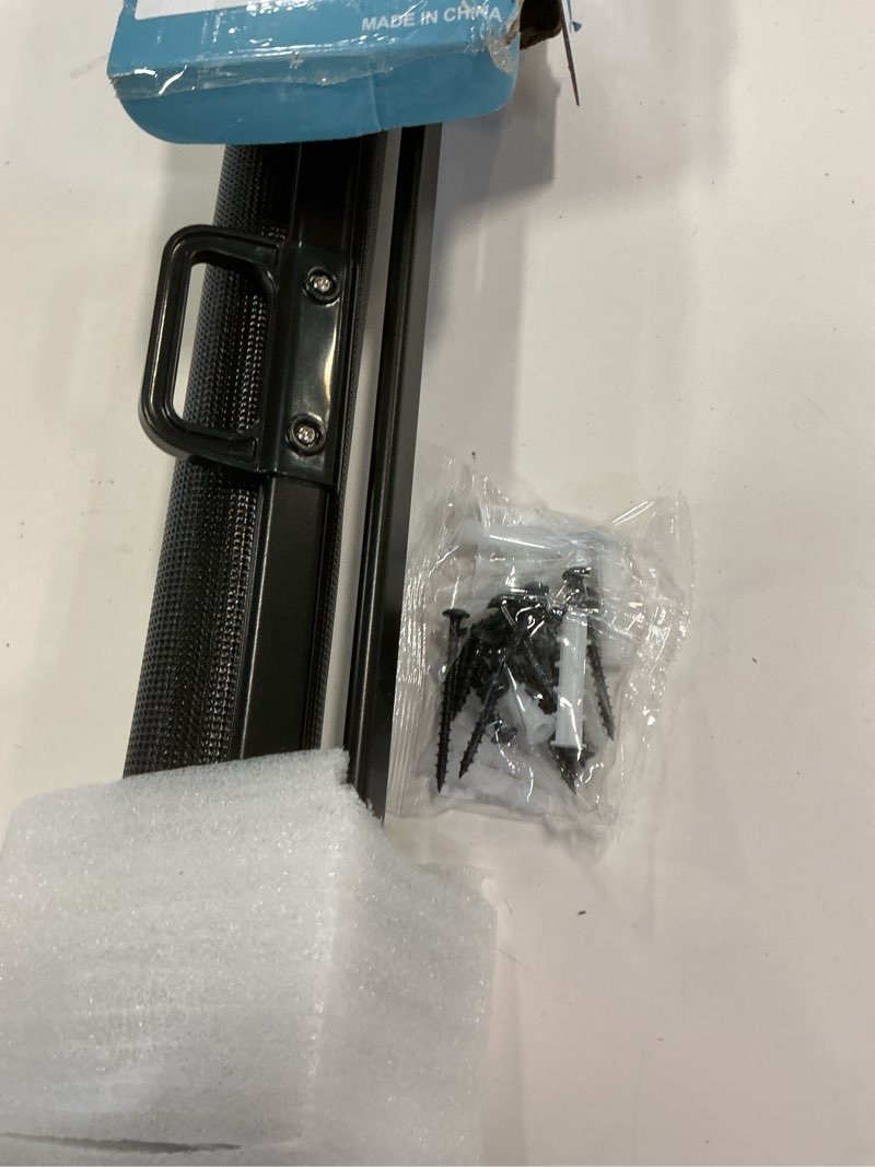 Condition photo showing Good Condition for probebi Retractable Baby, Child & Dog Gates for Stairs, Extends to 54" Wide 34" Tall, Use for Outdoor, Indoor, Hallways, Doorways, Deck, Porch, Black