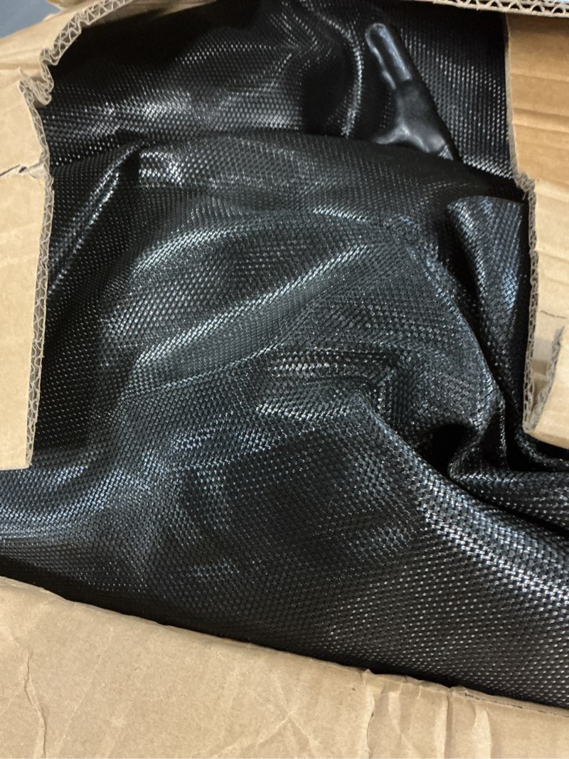Condition photo showing As Is for sportyouth replacement trampoline mat, fits 15 ft round trampoline frame with 96 v-hooks, using 6.5"