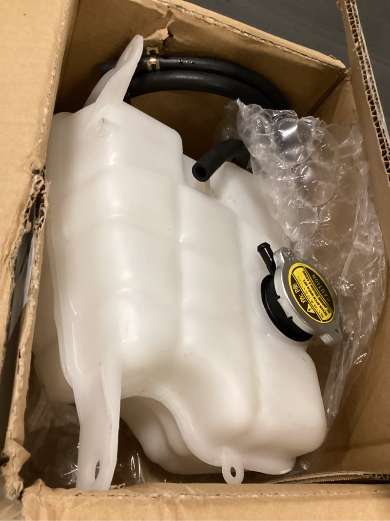 Engine Radiator Coolant Overflow Reservoir Tank White Replacement for Liberty 2002-2007 Replacement 