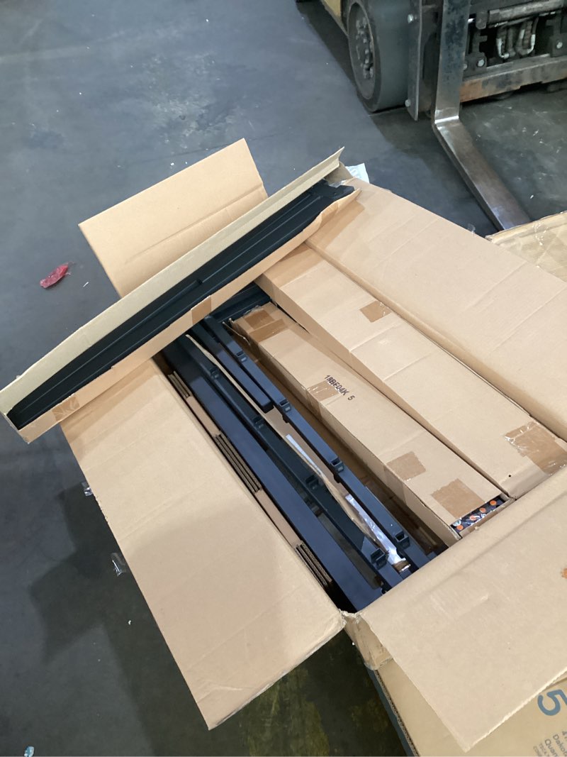 Condition photo showing Good Condition for olee sleep 18 inch heavy duty steel slat anti-slip support, easy assembly platform bed frame, noise free steel mattress foundation, maximum storage, no box spring needed, black, king size