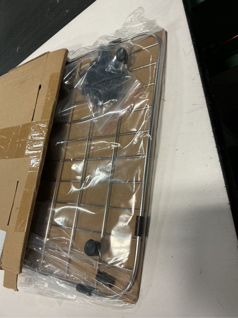 Condition photo showing Good Condition for serene valley 25-1/4" x 12-1/2“ sink grid, rear drain with corner radius 1-1/2", nlw2513r
