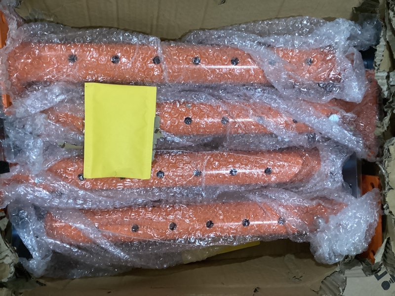 Condition photo showing Good Condition for 4 Pcs House Floor Jacks Post for Leveling,Adjustable Support Jack 19-36" Height Range,Floor Jack Stand 2 ton - 4400 lbs Height Capacity (Each),Screw Jack,Lift Supports,Level Supports Orange Orange