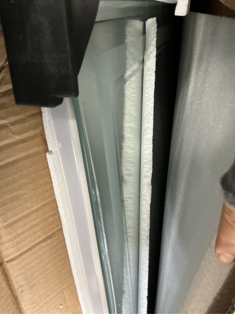 Condition photo showing Good Condition for 72x40 Inch LED Bathroom Mirror with Frontlit & Backlit?Independent Control?, Lighted Mirror for Bathroom Wall with 3-Color Dimmable & Anti-Fog, Vanity Mirror with Lights 3-color?frontlit+backlit? 72"L x 40"W