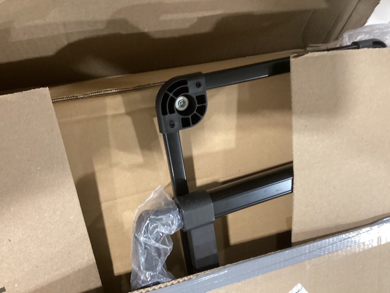 Condition photo showing New/Like New for Pet Travel Backpack Carrier with Wheels, Rolling Luggage Design, Airline Approved, for Pets up to 10 lbs, Black/Gray