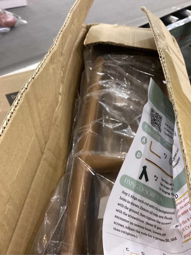 Wedding Sign Holder, Adjustable Welcome to Our Wedding Sign Stand W/Design Bundle & Leather Sign Han