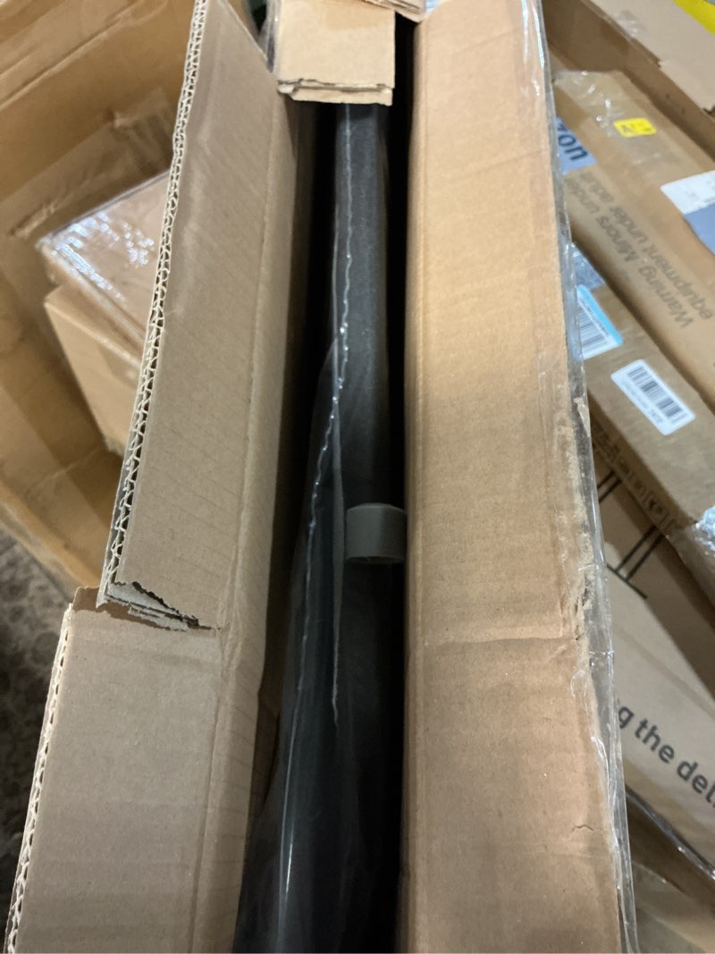 Condition photo showing Good Condition for Ironing Board 48" x 15" with Iron Holder, Adjustable Height 26" to 36", Full Size Space-Saving Foldable Iron Board with Padded Removable Cover, Sturdy Steel Frame and Legs, Gray 48" x 15" Gray