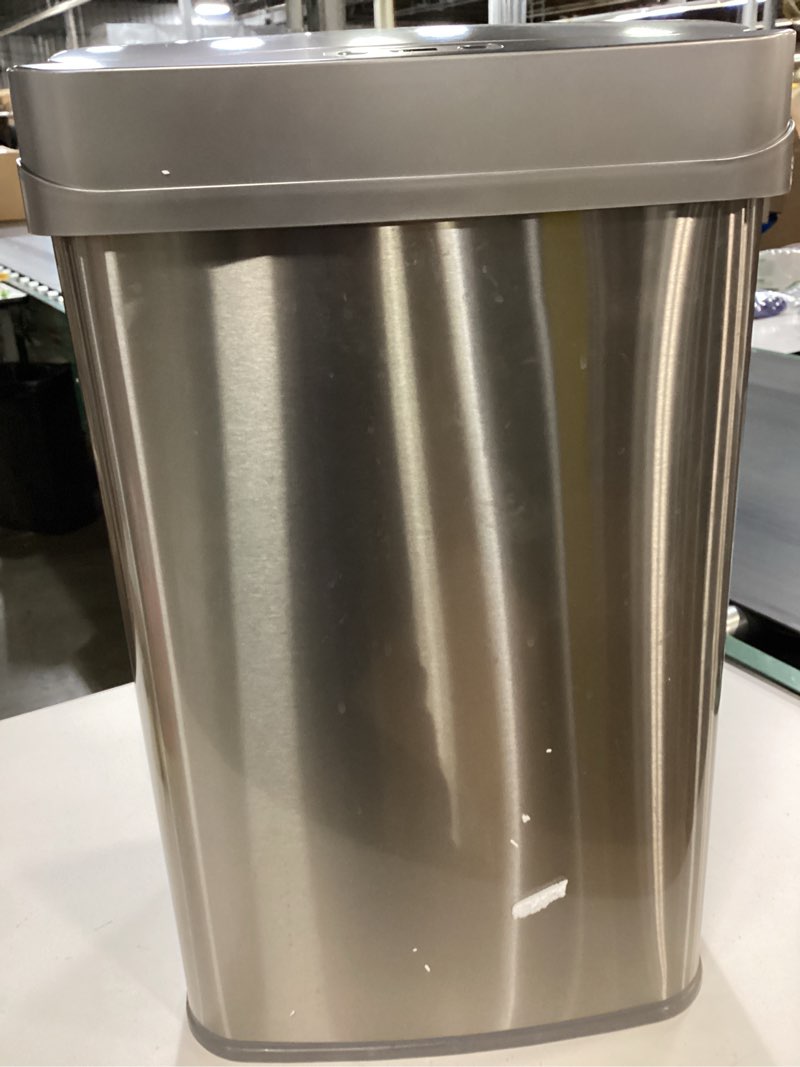 ninestars 13 gallon odor neutralizing smart trash can, uv + ozone dual purification, odor control mo