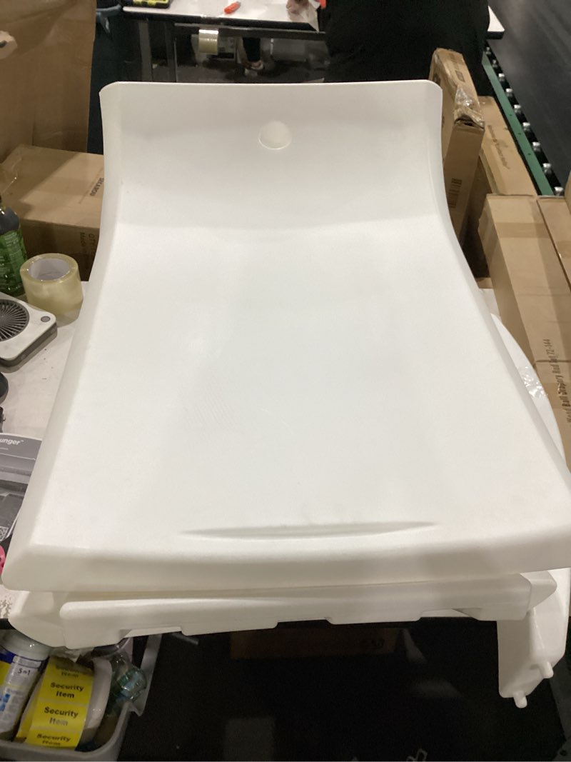 Condition photo showing As Is for vero pool lounger(missing parts)