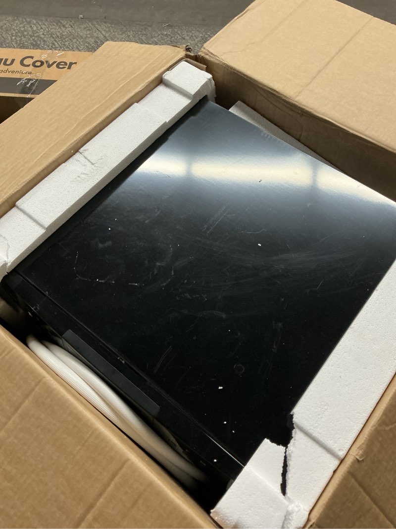 Condition photo showing As Is for COMFEE’ Countertop Dishwasher, Energy Star Portable Dishwasher, 6 Place Settings & 8 Washing Programs, Speed, Baby-Care, ECO& Glass, Dish Washer for Dorm, RV& Apartment, Black Whole Black