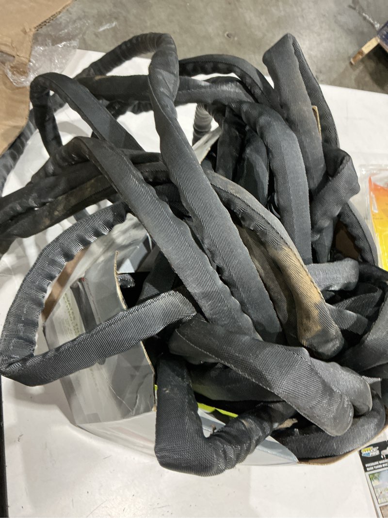 Condition photo showing As Is for teknor apex zero-g 5/8 in. d x 100 ft. l heavy duty commercial grade garden hose