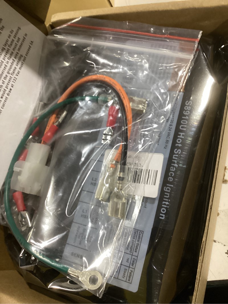 Condition photo showing New/Like New for Upgraded S8910U3000 Universal Hot Surface Ignition HIS Control Module, Compatible with Honeywell S8910U3000