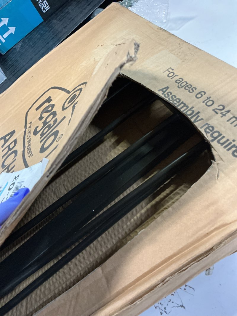 Condition photo showing Good Condition for Regalo 35-Inch Home Accents Super Wide Walk Through Baby Gate, Includes 4-Inch, 8-Inch and 12-Inch Extension, 4 Pack of Pressure Mounts and 4 Pack of Wall Cups and Mounting Kit Bronze - 29-35\"w X 30\"