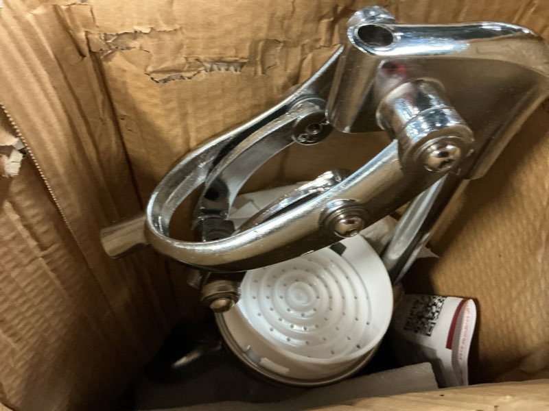 Condition photo showing Good Condition for citrus juicer manual juicer press - professional heavy duty cold press fruit extractor for pomegranate, citrus, lemon, orange - easy to clean stainless steel construction