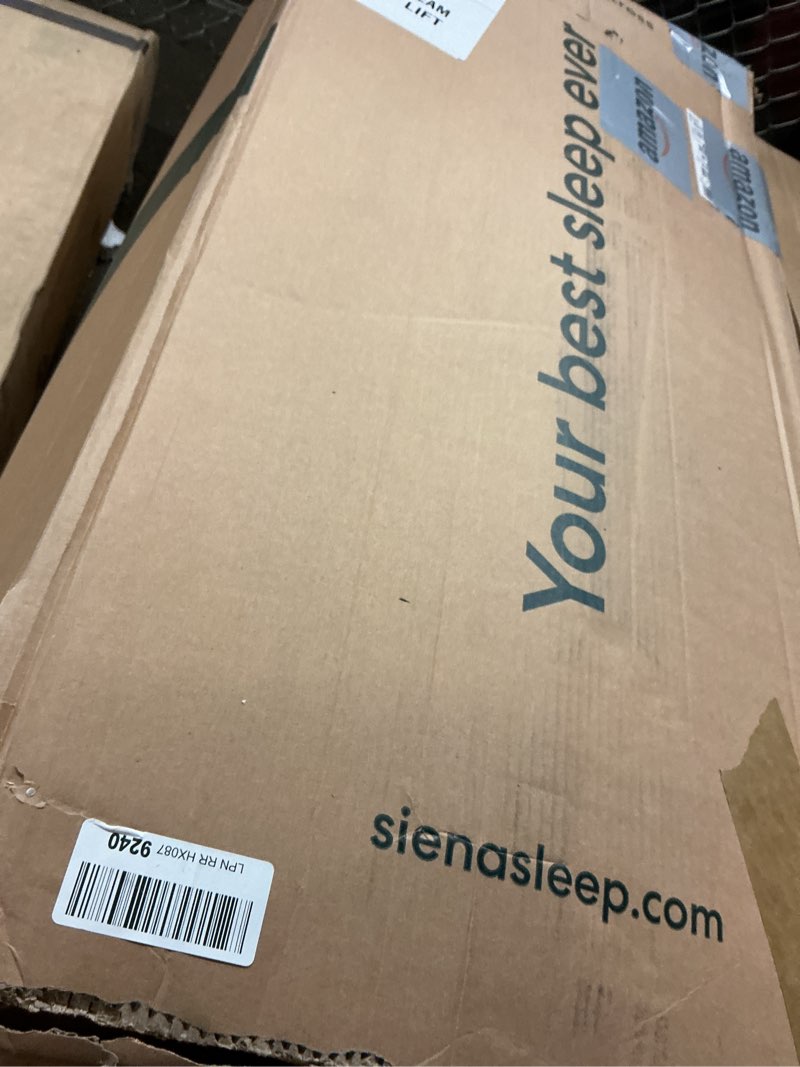 Condition photo showing New/Like New for Siena 14" Queen Memory Foam Mattress & 2 Bonus Pillows - Medium Firm - 180 Night Trial - Premium Pressure-Relieving Layers - 10 Year Warranty - Mattress in a Box - CertiPUR-US Certified Queen 14" Memory Foam & 2 Pillows Mattress
