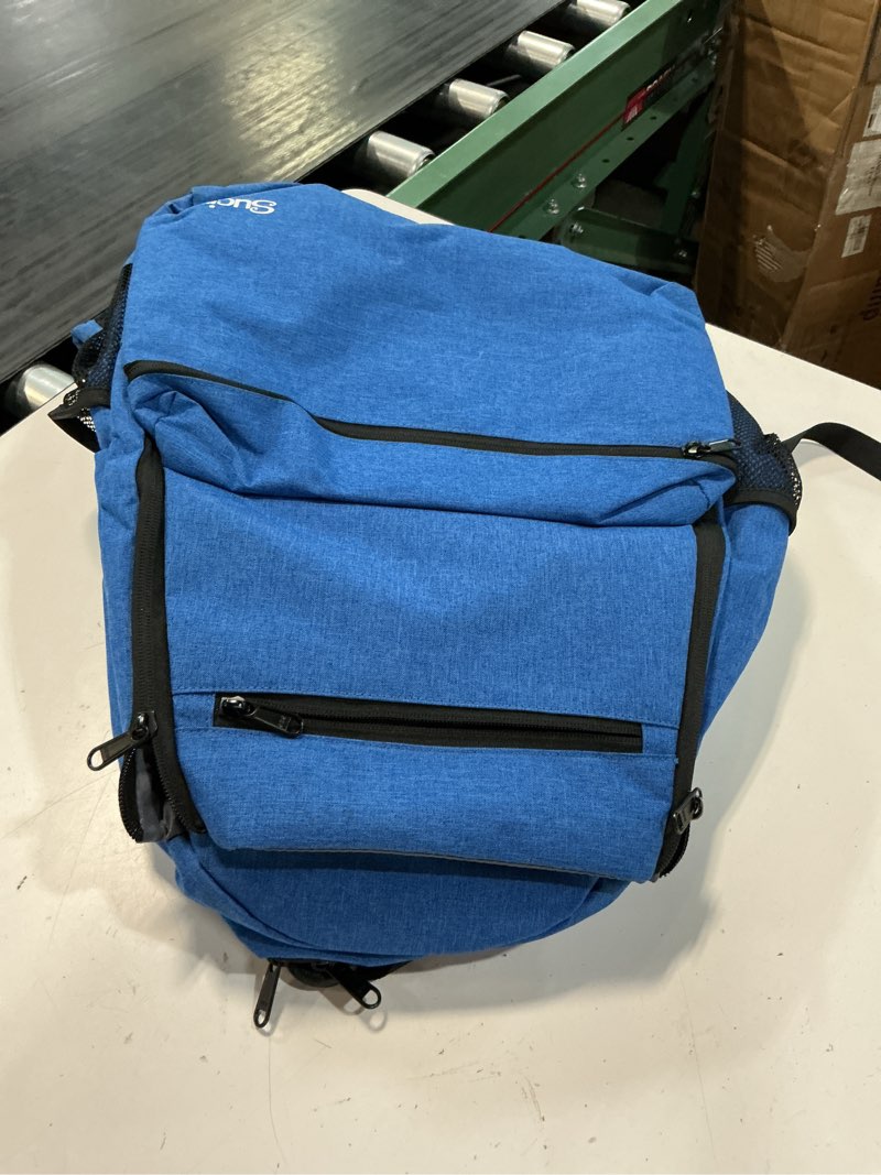 Condition photo showing Good Condition for sucipi tennis bag professional tennis backpack for men and women racket bags holds 2 rackets with ventilated shoe compartment dark blue