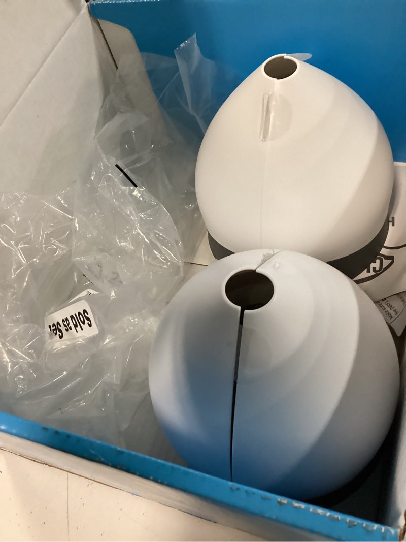 Condition photo showing As Is for clorox toilet plunger with hideaway caddy, set of 2 – for bathroom organization and storage, bathroom accessories, toilet unclogger, with holder, white 2-pack