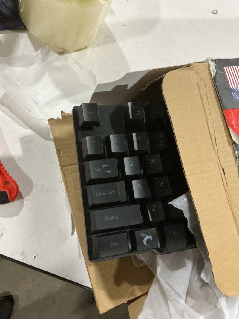 Condition photo showing As Is for Gaming Keyboard and Mouse and Mouse pad and Gaming Headset, Wired LED RGB Backlight Bundle for PC Gamers and Xbox and PS4 Users - 4 in 1 Edition Hornet RX-250 Black