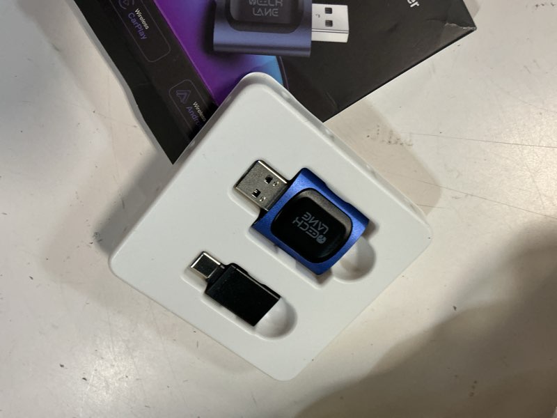Condition photo showing Good Condition for 2026 upgraded 2-in-1 wireless carplay adapter & android auto wireless adapter, bluetooth car adapter for wired to wireless, fast & stable auto-connect, 5g wifi & bt 5.4, plug & play (usb-c/a) 1 pack