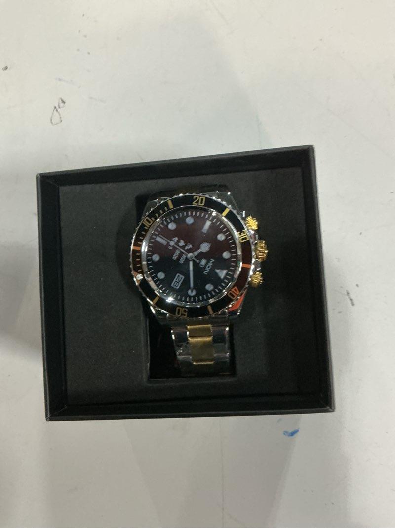 Condition photo showing Good Condition for findtime smart watch for android phones answer make calls sms reminder smartwatch compatible iphone bluetooth stainless steel fitness watch men smart watches for men reloj inteligente black gold