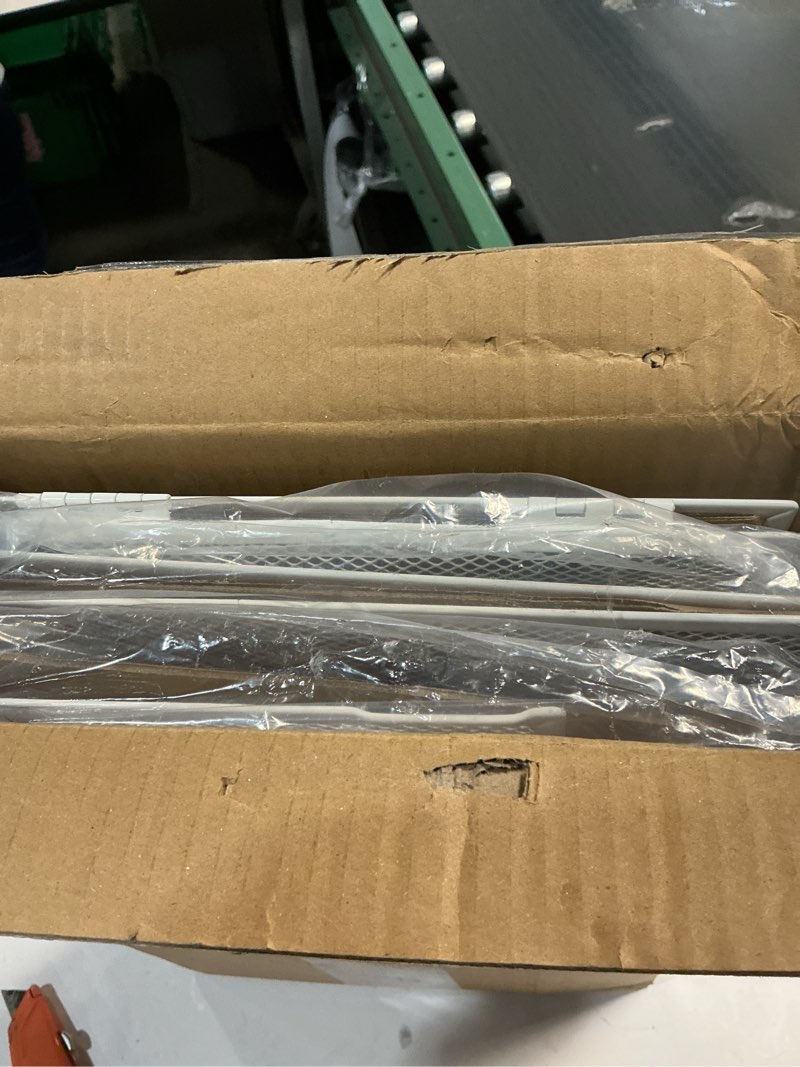 Condition photo showing New/Like New for Marbrasse 5 Tier Desktop Literature Organizer, Mesh Paper Organizer Desk Organizers, File Sorter Mail Center Paper Storage Cabinet Classroom Keepers Mailbox for Office Home School,White 5 Tier Literature Organizer-White