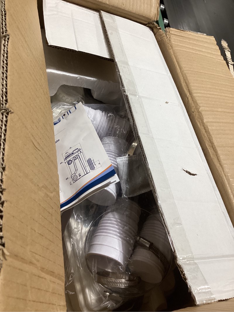 Condition photo showing Good Condition for 1500W Macerator Pump, Macerating Toilet System with 4 Inlets/2 Outlets, 48 GPM Flow, 42.7 FT Head, PCB Smart Control Sewage Pump for Basement, Sink, Toilet, Laundry, Kitchen 1500W-Silver Ion Water Tank