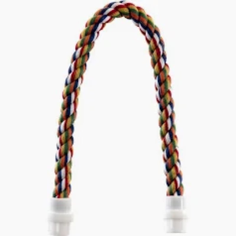 Caitec Featherland Paradise Cotton Perch Bird Toy(3/4”DIA X 20”)(Pack of)