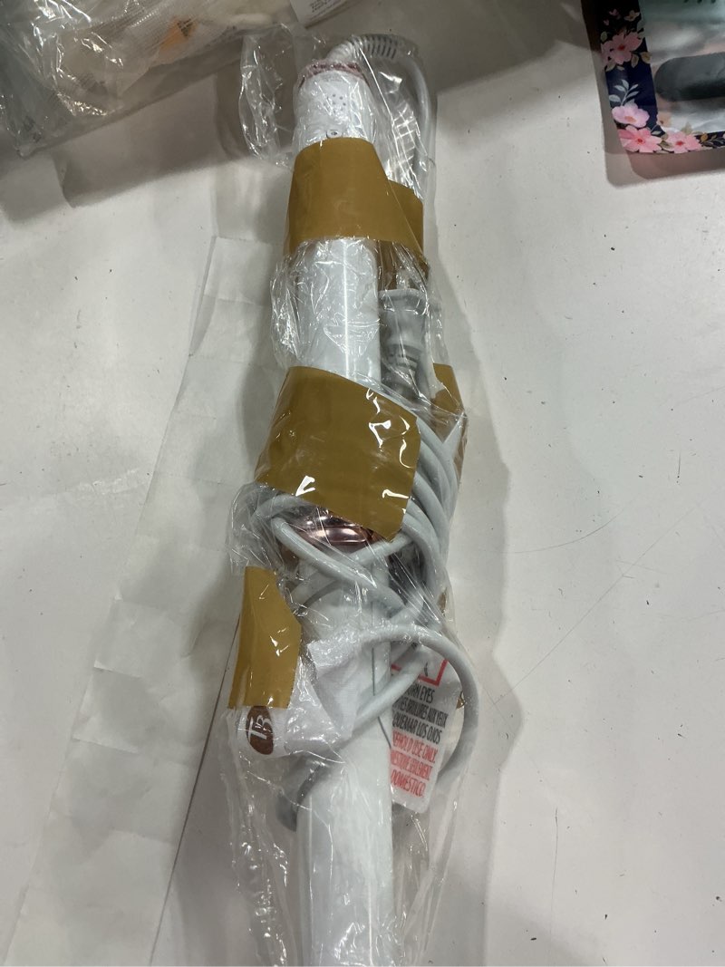 Condition photo showing As Is for T3 CurlWrap Automatic Rotating Curling Iron with Longer Barrel, 2 Timer Settings, 9 Heat Settings, Auto-Rotating Ceramic Barrel and Ion Generator for Fast, Easy Curls and Waves on All Hair Types CurlWrap 1.25 Inch