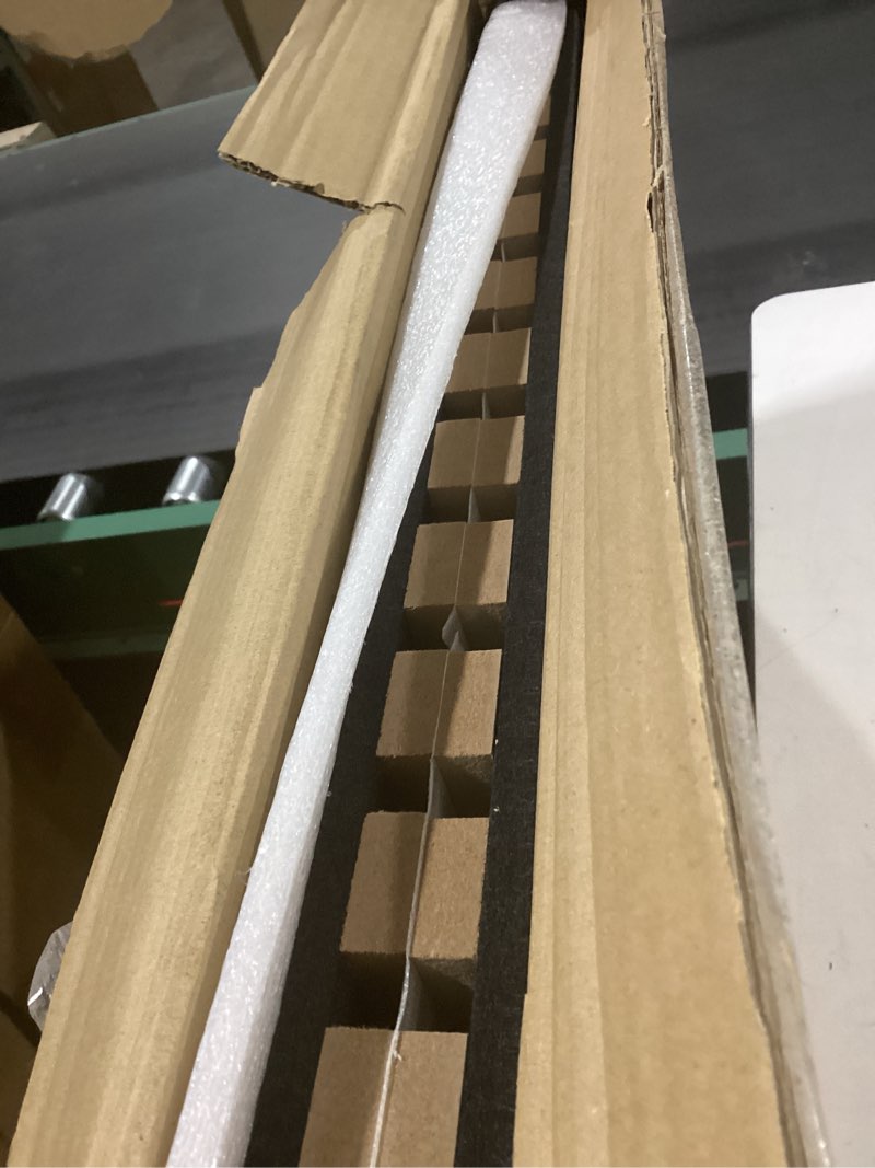 Condition photo showing Good Condition for Art3d 2 Wood Slat Acoustic Panels for Wall and Ceiling - 3D Fluted Sound Absorbing Panel with Wood Finish - Oak 2pcs - 47.2?23.6in. Oak