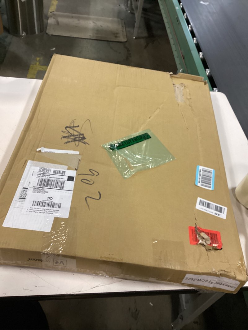 Condition photo showing New/Like New for Desk Divider for Students and Desk Privacy Panel. Office Partitions and Ideal Cubicle Light Shield. Frosted Acrylic Clamp-on Desk Partition - 29” W x 22”H Divider