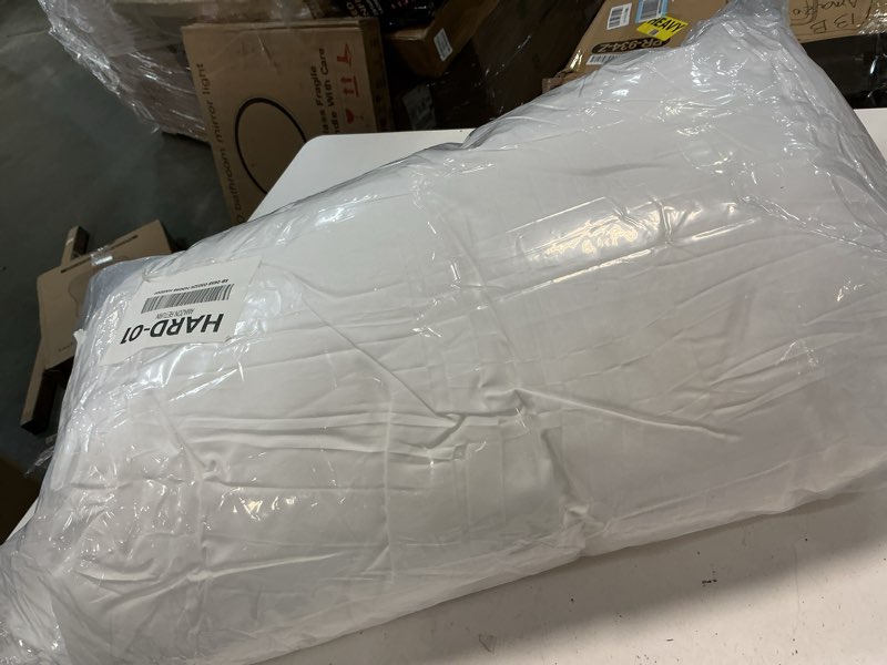 Condition photo showing As Is for MIULEE Set of 2 Throw Pillow Inserts Hypoallergenic Premium Pillow Stuffer Square Form for Decorative Cushion Bed Couch Sofa 28x28 Inch